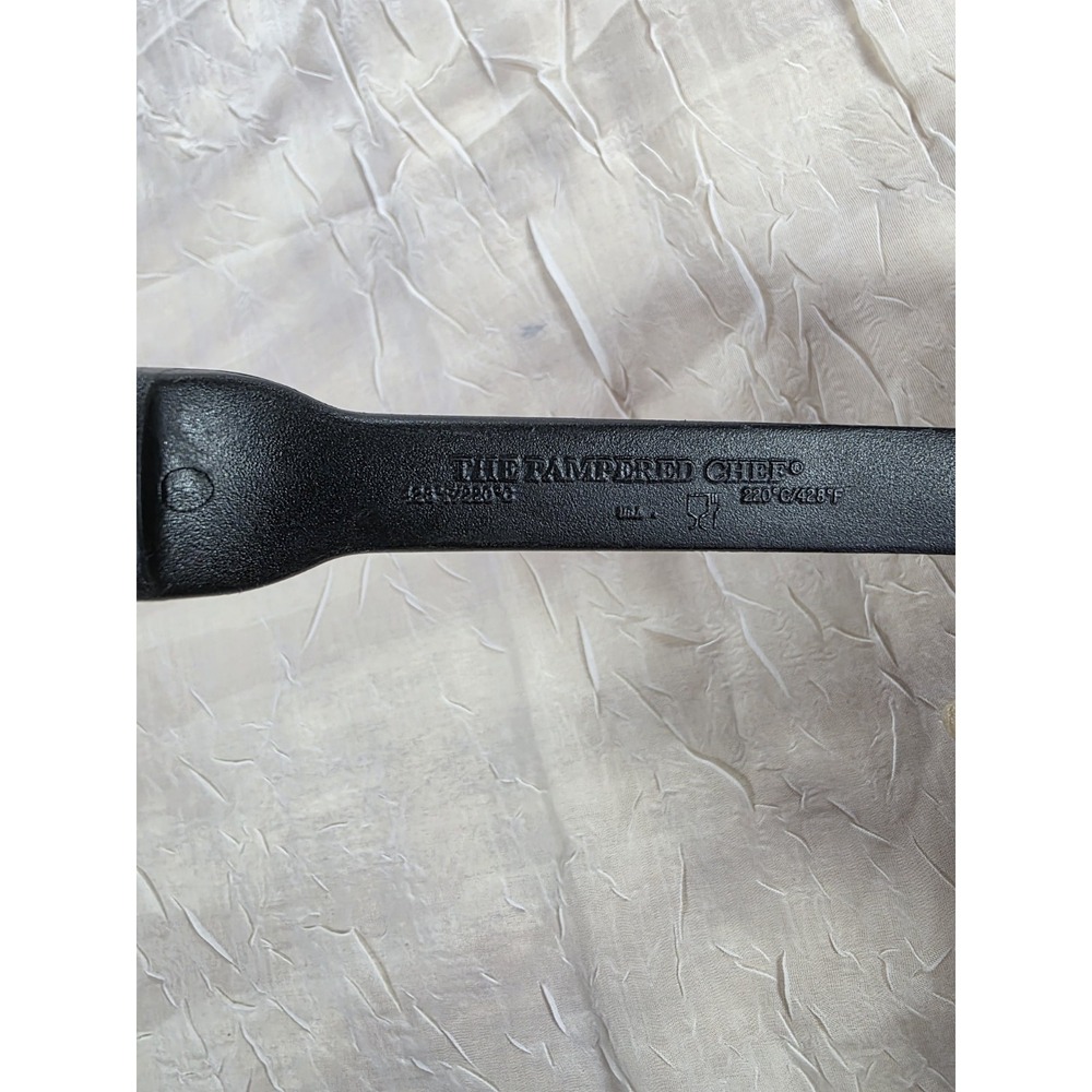 Pampered Chef Nylon Ladle #2335 Black Dishwasher Safe USA